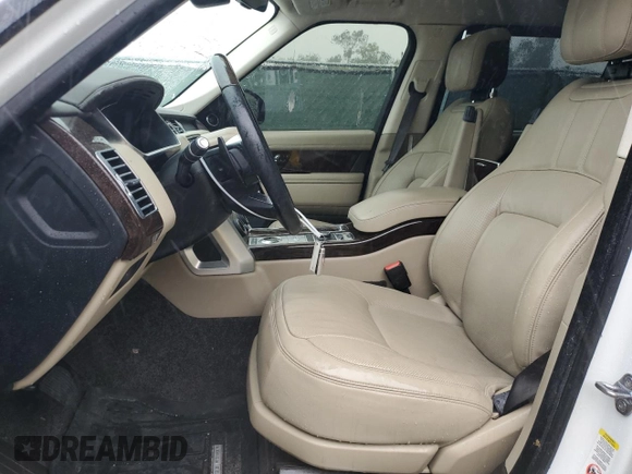 2020 Land Rover Range Rover with VIN SALGS5SE2LA404455, listed as a Copart auction lot 65601084 with 55,670 mi miles and Salvage title. Bid and sale history available at DreamBid. Image 7.