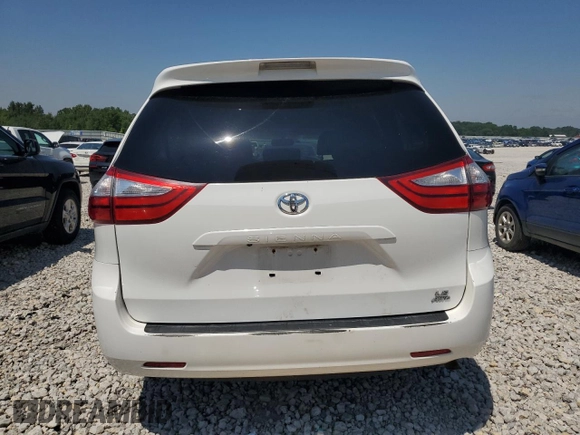 2017 Toyota Sienna LE with VIN 5TDJZ3DC0HS173865, listed as a Copart auction lot 63490865 with 173,078 mi miles and Clean title. Bid and sale history available at DreamBid. Image 6.