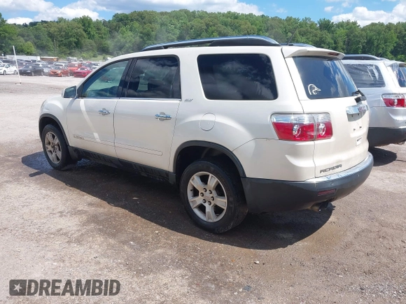 2008 GMC Acadia SLT1 z VIN 1GKER237X8J230560, wystawiony jako IAAI lot #42341077 z przebiegiem 219 282 mil mil oraz . Historia ofert i sprzedaży dostępna na DreamBid. Obrazek 3.