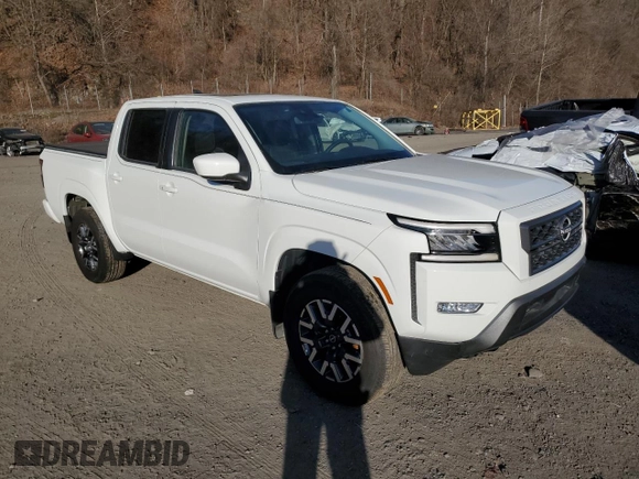 2024 Nissan Frontier S with VIN 1N6ED1EK9RN642630, listed as a Copart auction lot 88170275 with 3,966 mi miles and Non repairable. Bid and sale history available at DreamBid. Image 4.