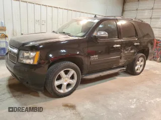2013 Chevrolet Tahoe LS with VIN 1GNSCAE09DR162913, listed as a Copart auction lot 53286885 with 136,394 mi miles and Salvage title. Bid and sale history available at DreamBid. Image 1.