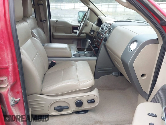 2006 Ford F-150 XLT with VIN 1FTPW14596FA24232, listed as a IAAI auction lot 42685423 with 204,411 mi miles and . Bid and sale history available at DreamBid. Image 5.
