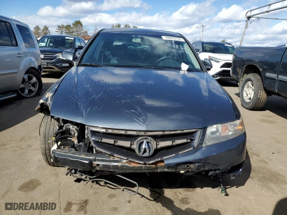 2007 Acura TSX Navi with VIN JH4CL96997C014372, listed as a Copart auction lot 48029165 with 216,550 mi miles and Salvage Title. Bid and sale history available at carsss.com. Image 5.