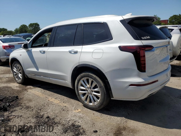 2020 Cadillac XT6 FWD Premium Luxury with VIN 1GYKPCRS1LZ232773, listed as a Copart auction lot 61201565 with 15,866 mi miles and Salvage title. Bid and sale history available at DreamBid. Image 2.