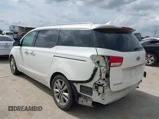 2015 Kia Sedona SX-L with VIN KNDME5C12F6028893, listed as a IAAI auction lot 42109514 with 169,303 mi miles and . Bid and sale history available at DreamBid. Image 3.