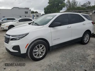 2024 Chevrolet Equinox LS with VIN 3GNAXHEG9RL232818, listed as a Copart auction lot 52411955 with Not Provided miles and Non Repairable. Bid and sale history available at DreamBid. Image 1.