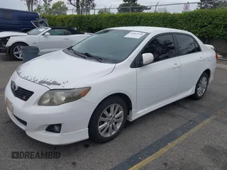 2010 Toyota Corolla with VIN 1NXBU4EE5AZ240272, listed as a IAAI auction lot 42063570 with 230,612 mi miles. Bid and sale history available at carsss.com. Image 2.