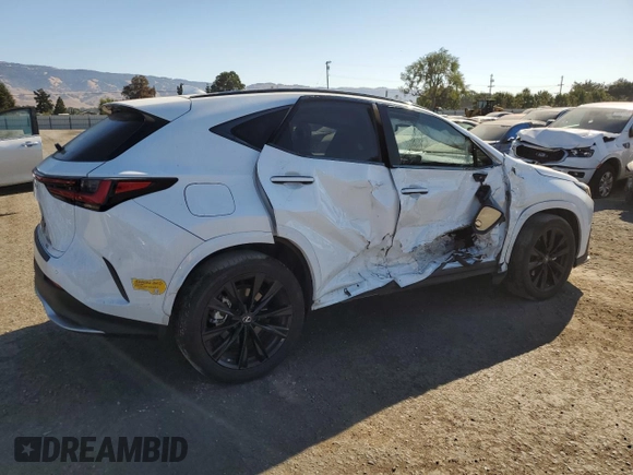 2022 Lexus NX with VIN JTJKKCFZ4N2006869, listed as a Copart auction lot 73743694 with 29,957 mi miles and Salvage Title. Bid and sale history available at carsss.com. Image 3.
