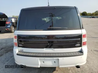 2017 Ford Flex SEL with VIN 2FMGK5C81HBA11456, listed as a Copart auction lot 69649294 with 101,007 mi miles and Salvage Title. Bid and sale history available at carsss.com. Image 6.