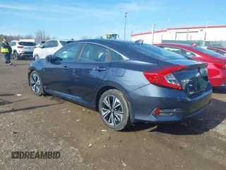 2017 Honda Civic Sedan EX-L with VIN 19XFC1F79HE020486, listed as a IAAI auction lot 41694311 with 77,391 mi miles. Bid and sale history available at carsss.com. Image 3.