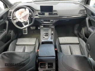 2018 Audi SQ5 with VIN WA1C4BFY8J2107260, listed as a Copart auction lot 52374385 with 53,556 mi miles and Salvage Title. Bid and sale history available at DreamBid. Image 8.