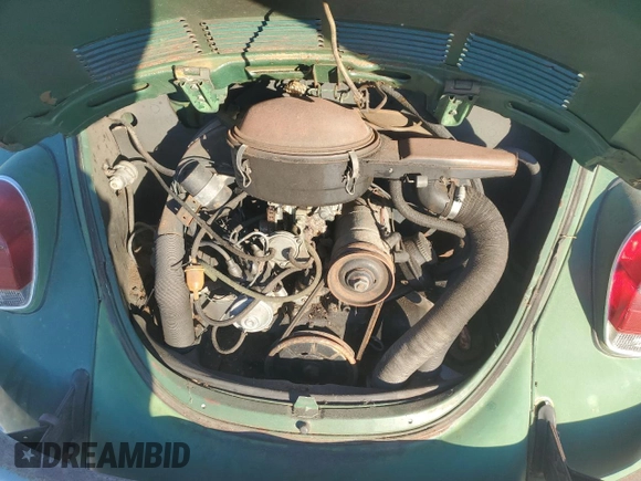 1971 Volkswagen Beetle with VIN 1113103120, listed as a Copart auction lot 82214914 with 94,919 mi miles and Salvage Title. Bid and sale history available at DreamBid. Image 11.