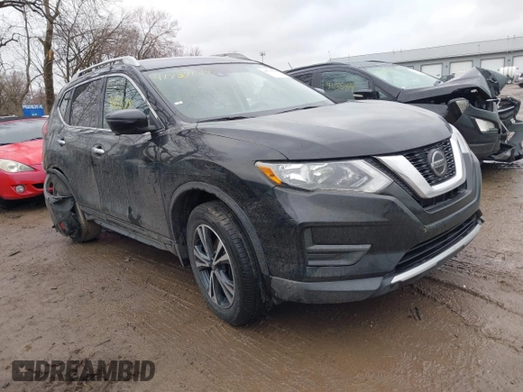 2019 Nissan Rogue SL with VIN 5N1AT2MV8KC823785, listed as a IAAI auction lot 41732018 with 107,449 mi miles and . Bid and sale history available at carsss.com. Image 1.