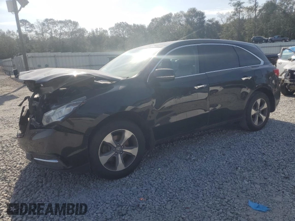 2016 Acura MDX with VIN 5FRYD3H21GB014353, listed as a Copart auction lot 79079244 with 174,801 mi miles and Salvage Title. Bid and sale history available at carsss.com. Image 1.