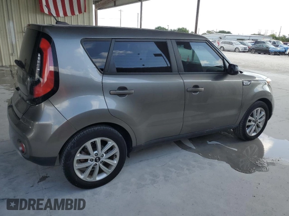 2017 Kia Soul + with VIN KNDJP3A53H7480209, listed as a Copart auction lot 54531615 with 43,498 mi miles and Salvage Title. Bid and sale history available at carsss.com. Image 3.