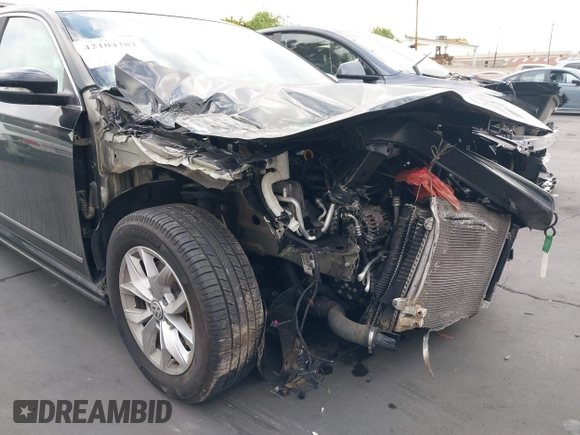 2016 Volkswagen Passat S with VIN 1VWAT7A30GC053798, listed as a IAAI auction lot 42104287 with 58,641 mi miles and . Bid and sale history available at DreamBid. Image 6.