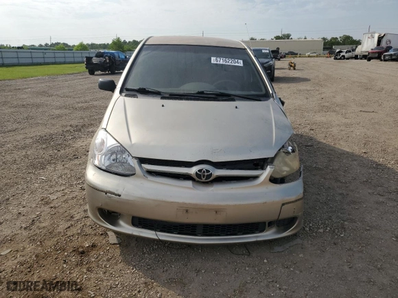 2003 Toyota ECHO with VIN JTDBT123330296410, listed as a Copart auction lot 67162204 with 240,634 mi miles and Salvage Title. Bid and sale history available at carsss.com. Image 5.