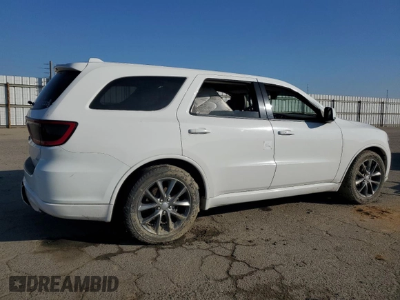 2017 Dodge Durango GT with VIN 1C4RDHDG9HC724281, listed as a Copart auction lot 43383235 with Not Provided miles and Salvage Title. Bid and sale history available at DreamBid. Image 3.