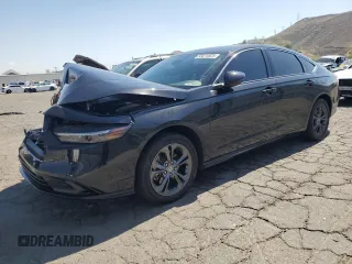 2024 Honda Accord EX-L с VIN 1HGCY2F63RA086247, выставлен на аукционе Copart как лот 55076825 с пробегом 16 499 миль миль и Списание • Salvage title. История ставок и продаж доступна на DreamBid. Изображение 1.