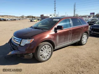 2010 Ford Edge Limited with VIN 2FMDK4KC1ABB39141, listed as a Copart auction lot 47001095 with 126,583 mi miles and Salvage Title. Bid and sale history available at carsss.com. Image 1.