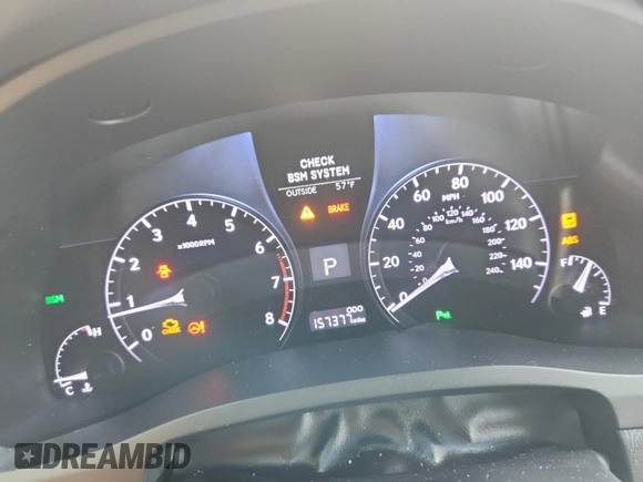 2014 Lexus RX 350 with VIN 2T2BK1BA4EC236769, listed as a Copart auction lot 58861175 with 15,737 mi miles and Salvage title. Bid and sale history available at DreamBid. Image 9.