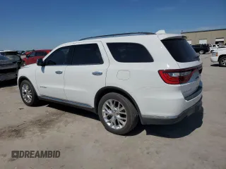 2015 Dodge Durango Citadel с VIN 1C4RDHEGXFC222407, выставлен на аукционе Copart как лот 51957385 с пробегом 115 166 миль миль и Чистый • Clean title. История ставок и продаж доступна на DreamBid. Изображение 2.