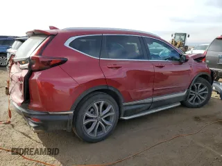 2022 Honda CR-V Touring with VIN 7FARW2H93NE026545, listed as a Copart auction lot 44416765 with 30,843 mi miles and Salvage Title. Bid and sale history available at carsss.com. Image 3.