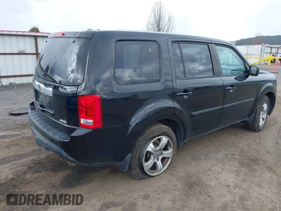 2013 Honda Pilot EX-L with VIN 5FNYF4H58DB005494, listed as a IAAI auction lot 41852002 with 129,904 mi miles. Bid and sale history available at carsss.com. Image 4.
