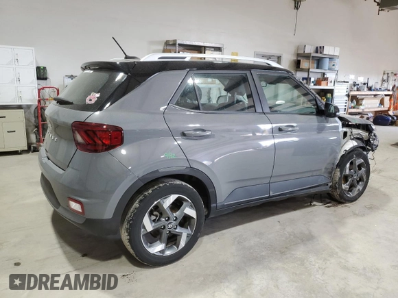 2023 Hyundai Venue Limited with VIN KMHRC8A39PU212982, listed as a Copart auction lot 48723905 with 29,031 mi miles and Salvage Title. Bid and sale history available at DreamBid. Image 3.