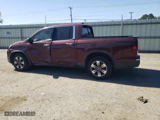 2017 Honda Ridgeline RTL-E with VIN 5FPYK3F71HB034018, listed as a Copart auction lot 51738165 with 125,242 mi miles and Salvage Title. Bid and sale history available at carsss.com. Image 2.