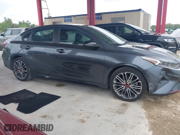 2022 Kia Forte GT with VIN 3KPF44AC6NE458008, listed as a IAAI auction lot 41762884 with 51,456 mi miles. Bid and sale history available at carsss.com. Image 13.