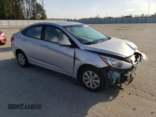 2016 Hyundai Accent SE with VIN KMHCT4AE0GU982889, listed as a Copart auction lot 40371703 with 112,550 mi miles. Bid and sale history available at carsss.com. Image 4.