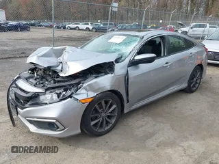 2020 Honda Civic Sedan EX with VIN 19XFC1F30LE213339, listed as a IAAI auction lot 41918192 with 89,363 mi miles. Bid and sale history available at carsss.com. Image 16.
