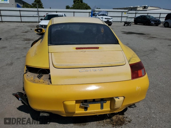 1999 Porsche 911 z VIN WP0AA2998XS620298, wystawiony jako Copart lot #59540745 z przebiegiem Nie podano mil oraz Szkoda całkowita • Salvage title. Historia ofert i sprzedaży dostępna na DreamBid. Obrazek 6.