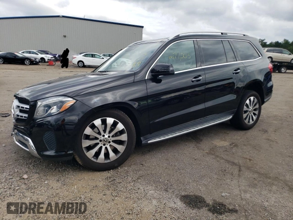 2019 Mercedes-Benz GLS with VIN 4JGDF6EE2KB226857, listed as a Copart auction lot 69193123 with 77,003 mi miles. Bid and sale history available at carsss.com. Image 1.
