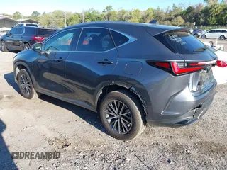2024 Lexus NX with VIN JTJGDCAZXR5020805, listed as a IAAI auction lot 41828608 with 10,769 mi miles. Bid and sale history available at carsss.com. Image 3.