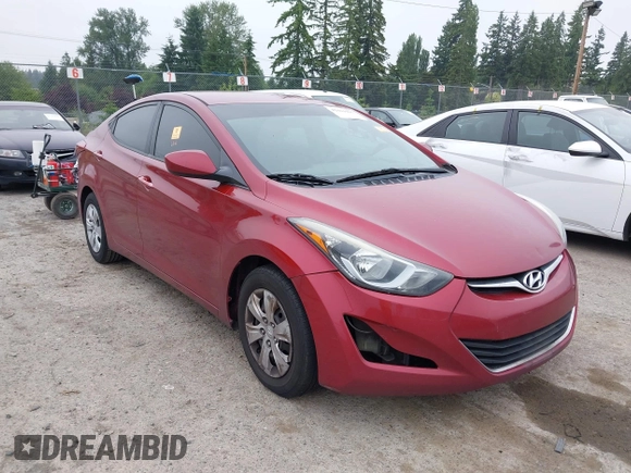 2016 Hyundai Elantra SE with VIN 5NPDH4AE3GH789527, listed as a IAAI auction lot 42441097 with 197,608 mi miles and . Bid and sale history available at DreamBid. Image 1.