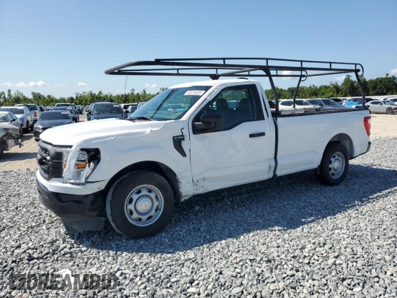 2021 Ford F-150 XL with VIN 1FTMF1CP5MKF10546, listed as a Copart auction lot 50216635 with Not provided miles and Salvage title. Bid and sale history available at DreamBid. Image 1.