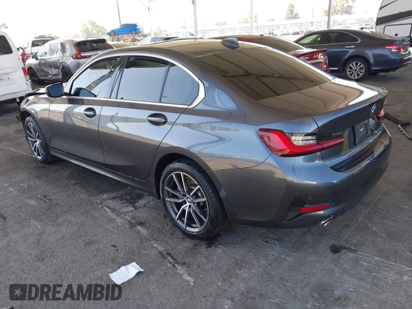 2022 BMW 3 Series 330i with VIN 3MW5R1J08N8C55960, listed as a IAAI auction lot 42505207 with Not provided miles and . Bid and sale history available at DreamBid. Image 3.