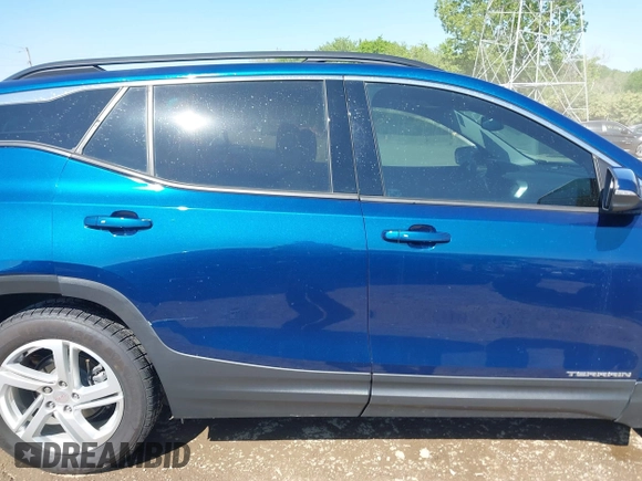 2020 GMC Terrain SLE z VIN 3GKALMEV8LL177169, wystawiony jako IAAI lot #42217487 z przebiegiem 75 303 mil mil oraz . Historia ofert i sprzedaży dostępna na DreamBid. Obrazek 13.