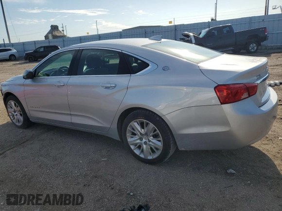 2016 Chevrolet Impala LS with VIN 2G11X5SA3G9173507, listed as a Copart auction lot 63332315 with 139,079 mi miles and Salvage title. Bid and sale history available at DreamBid. Image 2.