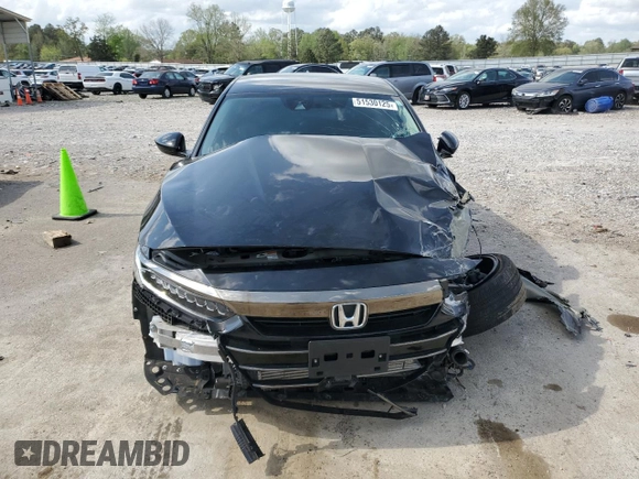 2022 Honda Accord Sedan Sport SE with VIN 1HGCV1F47NA061640, listed as a Copart auction lot 51530125 with 10,469 mi miles and Salvage Title. Bid and sale history available at carsss.com. Image 5.