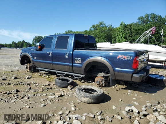 2016 Ford F-350 Platinum with VIN 1FT8W3BT9GEB51717, listed as a Copart auction lot 53162255 with 212,888 mi miles and Clean title. Bid and sale history available at DreamBid. Image 2.