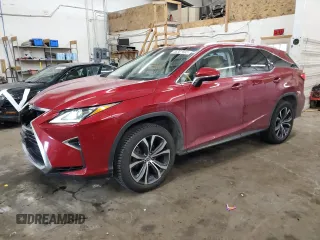 2018 Lexus RX with VIN JTJDZKCA1J2001376, listed as a Copart auction lot 46301665 with 101,346 mi miles and Salvage Title. Bid and sale history available at carsss.com. Image 1.