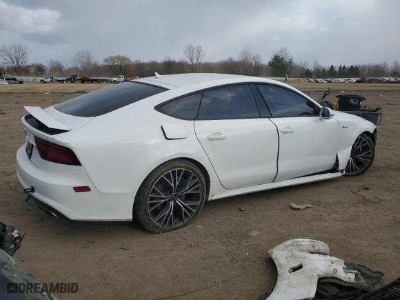 2016 Audi A7 3.0 Prestige with VIN WAU2GAFC9GN052829, listed as a Copart auction lot 39711603 with 103,284 mi miles. Bid and sale history available at carsss.com. Image 3.