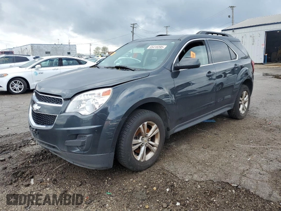 2014 Chevrolet Equinox LT with VIN 2GNALBEK9E6363291, listed as a Copart auction lot 55418395 with 113,393 mi miles and Clean Title. Bid and sale history available at carsss.com. Image 1.