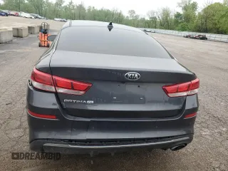 2019 Kia Optima LX with VIN 5XXGT4L37KG324938, listed as a Copart auction lot 52385714 with 110,840 mi miles and Salvage Title. Bid and sale history available at carsss.com. Image 6.