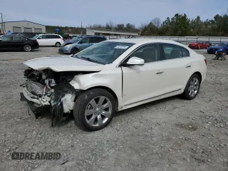 2010 Buick LaCrosse CXS with VIN 1G4GE5EV2AF173837, listed as a Copart auction lot 66584224 with Not Provided miles and Salvage Title. Bid and sale history available at DreamBid. Image 1.