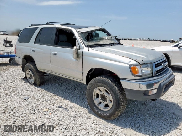 1999 Toyota 4Runner SR5 with VIN JT3GN86R4X0119012, listed as a Copart auction lot 57800565 with 237,774 mi miles and Salvage title. Bid and sale history available at DreamBid. Image 4.