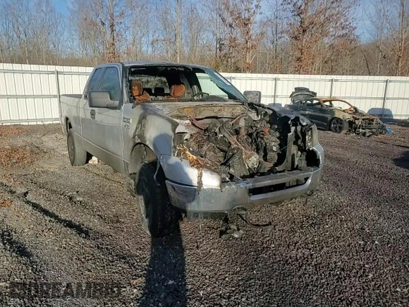 2007 Ford F-150 STX with VIN 1FTRX14W07NA00455, listed as a Copart auction lot 42367815 with 0 mi miles and Salvage Title. Bid and sale history available at carsss.com. Image 11.